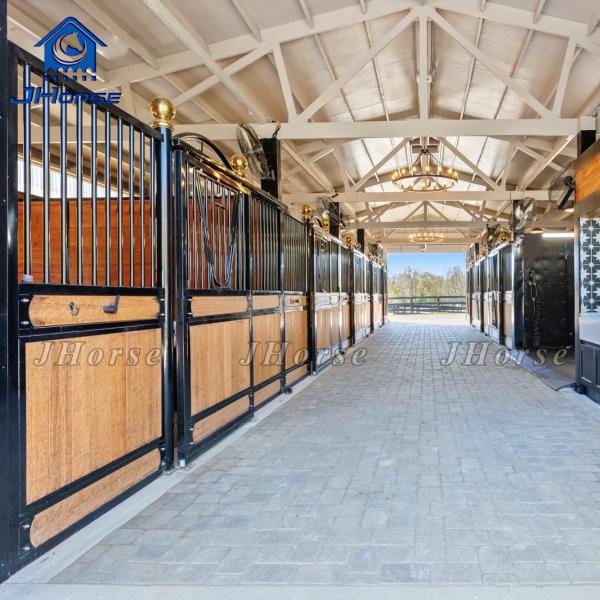 Versatile Steel Horse Stable Required Assembly for Flexible and Functional Equine Housing