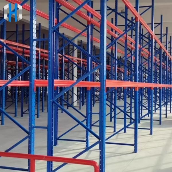 Customizable Heavy Duty Pallet Racking System with Q355B Steel and High Load Bearing Design