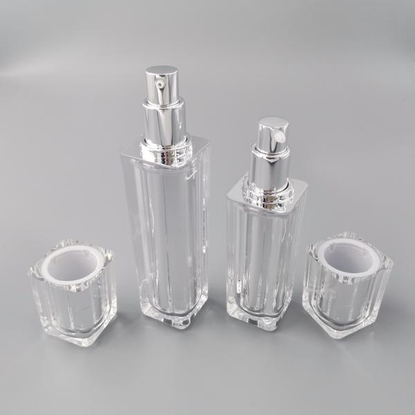 Screen Printing Acrylic Plastic Cosmetic Packaging
