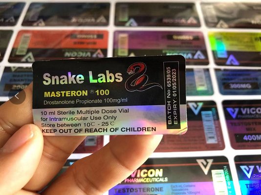 ярлыки пробирки фильма 10ml ЛЮБИМЦА лазера 6x3cm с лоснистый лакировать