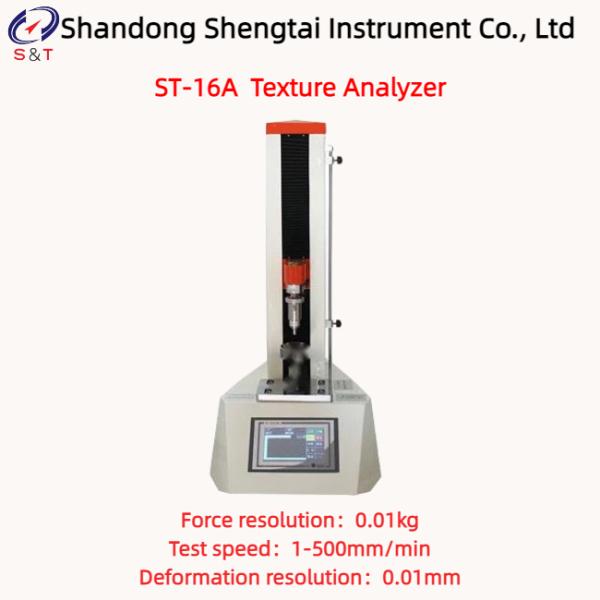 Feed Texture Analyzer Test 1-500mm/Min Fertilizer Hardness Travel 360mm ST-16A