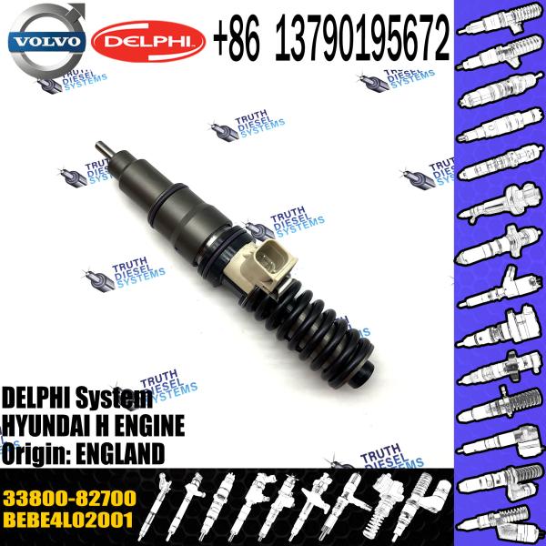 33800-82700 Injetor de Combustível Diesel BEBE4L02001 VOL H Motor Delphi Injetores Diesel
