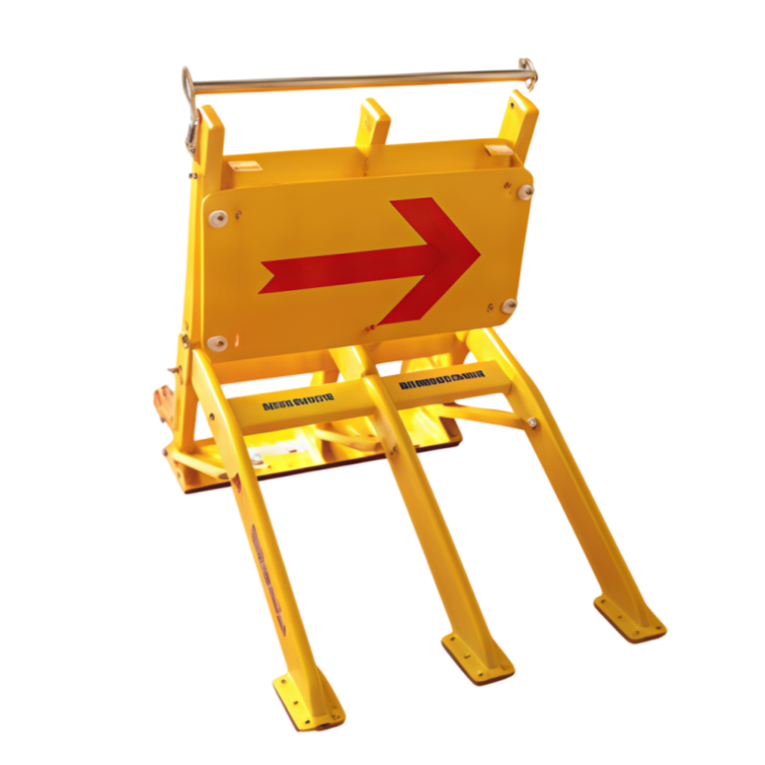 Foldable Lightweight Vehicle Security Barrier with Quick Deployment for Easy Storage and Transport