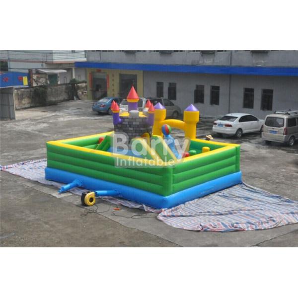 Оборудование спортивной площадки раздувного парка атракционов замка города потех