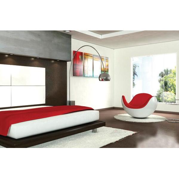 Designer Fiberglass Shell Leather Lounge Leisure Placentero Ball Chair