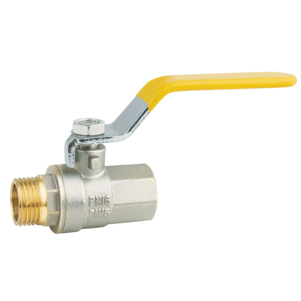 2 "1,5" 1 дюймовый медный шаровой клапан с отводом