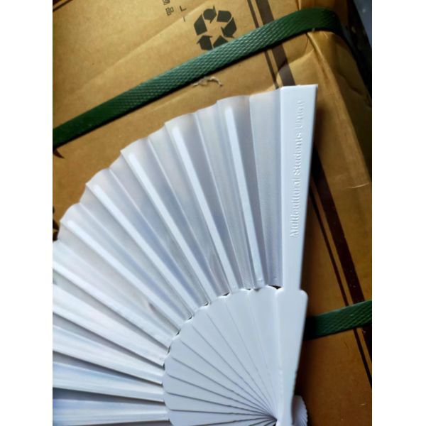 Personalized Plastic Fan 23 Cm Hand Fans Custom Printed Folding Plastic Fan
