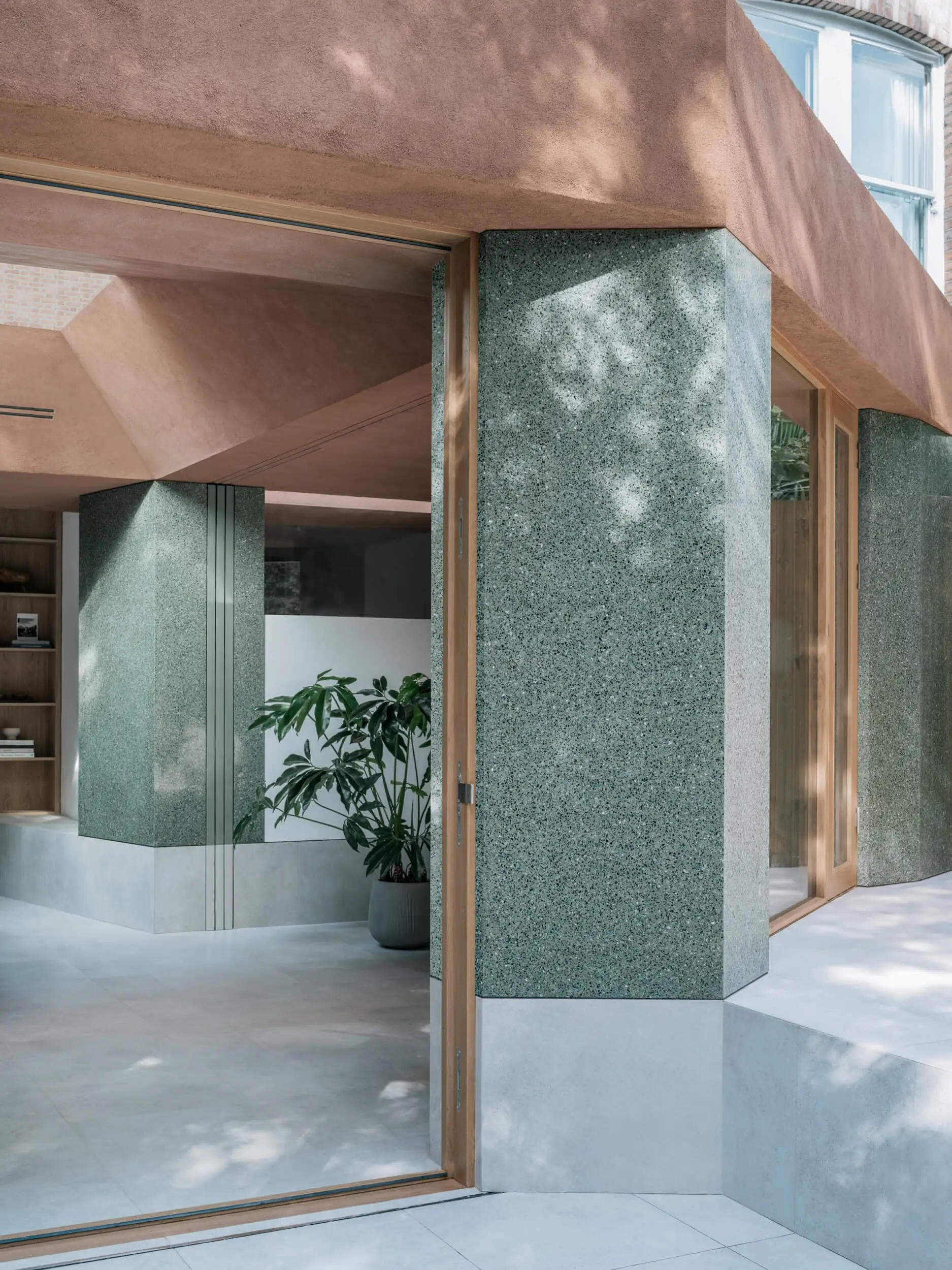 Scratch-Resistant Terrazzo Aluminum Composite Panel (1220x2440mm)