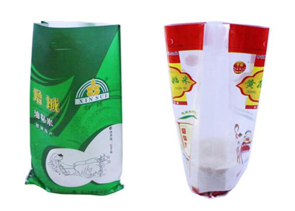 25 Kg Laminated Woven Polypropylene Bags , 50kg Pp Woven Bag Resistant To Abrasion