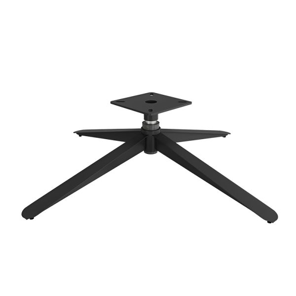 Thickened Cross Leg Sprayed Iron Base Bracket for Four-Legged Office & Sofa Chair Computer Chair Base Plate Fittings