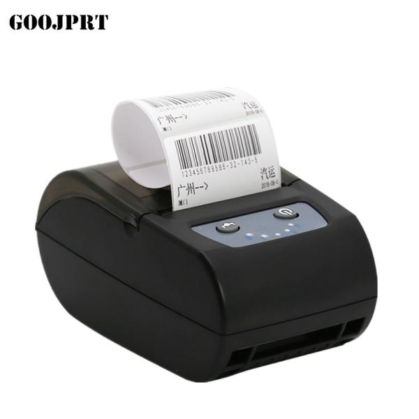 58mm Thermal barcode printer Qr code label printer receipt printer with bluetooth