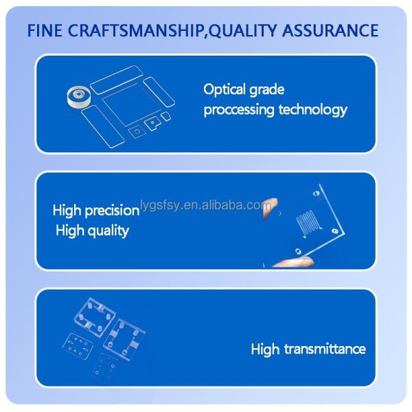 Customized High Precision Quartz Glass Sheets For Laser Drilling In Laboratories Quartz Laser Drilling Sheets