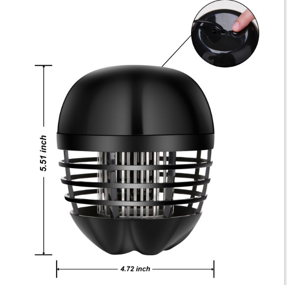 bedroom 220V 3W Electric Mosquito Killer Lamp With Violet Lighting Color