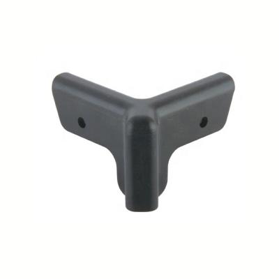 ABS Plastic Smooth Corner Brace And Shelf Bracket Plastic Injection Mold