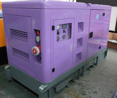 Gerador posto silencioso de gás 30kva natural, gerador do biogás 25kw
