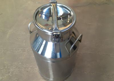 Stainless Steel Liquid Storage Tanks / Milk Cans / Milk Bottles , FDA Certificate Approved