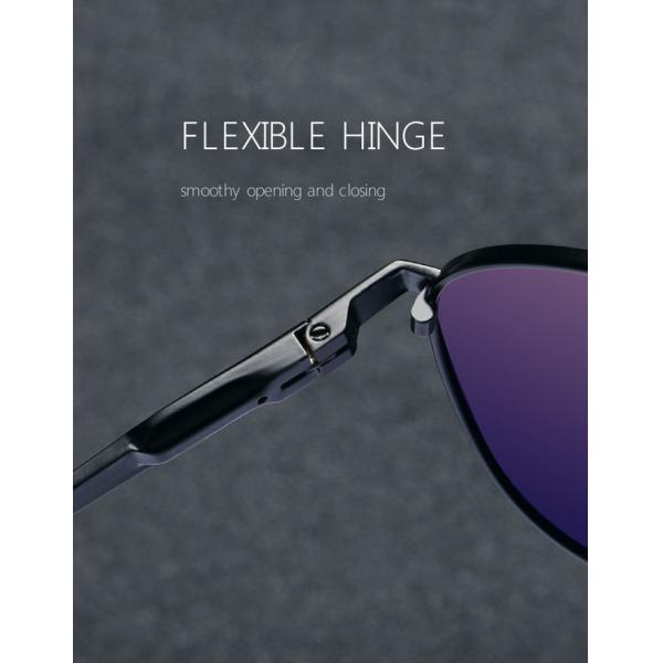 Aluminum Magnesium Mens Luxury Sunglasses Polarized Lens Sunglasses