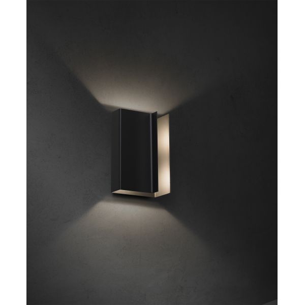 Yihao Modern Brass Wall Lamp with 2700K Warm White Dimmable Light for Indoor and Outdoor Use