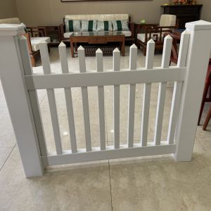 Impact Resistant Thick Profile PVC Picket Fence 4ft High