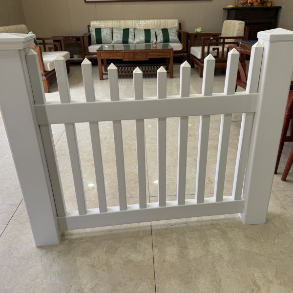 Impact Resistant Thick Profile PVC Picket Fence 4ft High