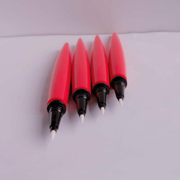 Изготовленный на заказ водоустойчивый карандаш карандаша для глаз, красный цвет впрыски карандаша для глаз ручки Пп жидкостный