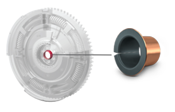 Manga total doble del buje de la diapositiva de la rueda volante