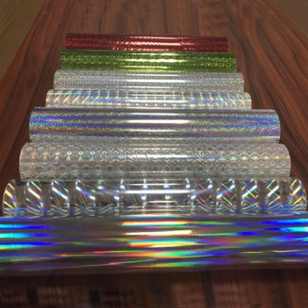 Multiple Holographic Transfer Film , Polyester Metalized Film Manufacturer