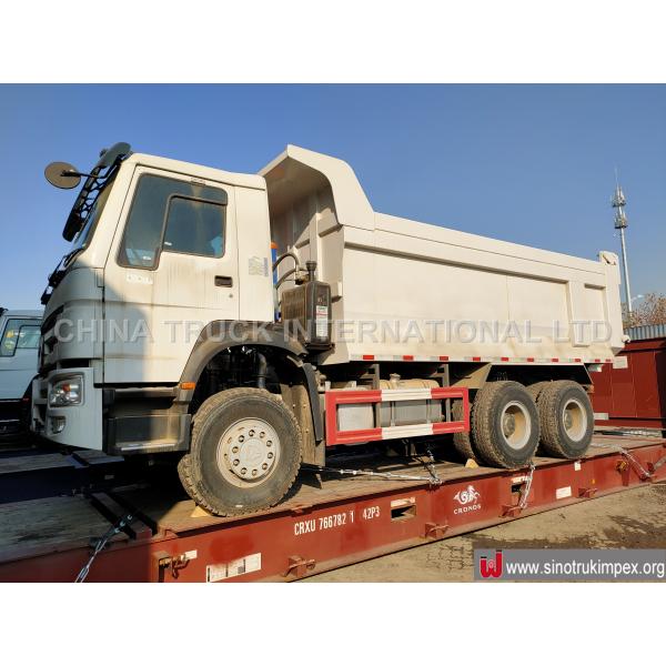 U Type Howo Dump Truck 371 20Cbm Six Wheel Dump Truck