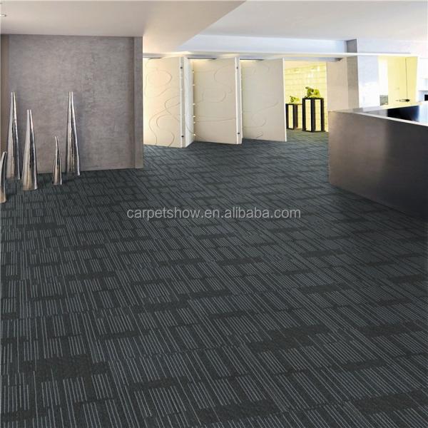 50x50cm Good Ware-Resistant Polypropylene Carpet Tile with PVC Backing