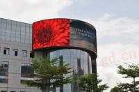 Estrada de Edifício ao Ar Livre Cartão de Visualização montado na parede de vídeo P10 Grande tela de exibição de publicidade LED