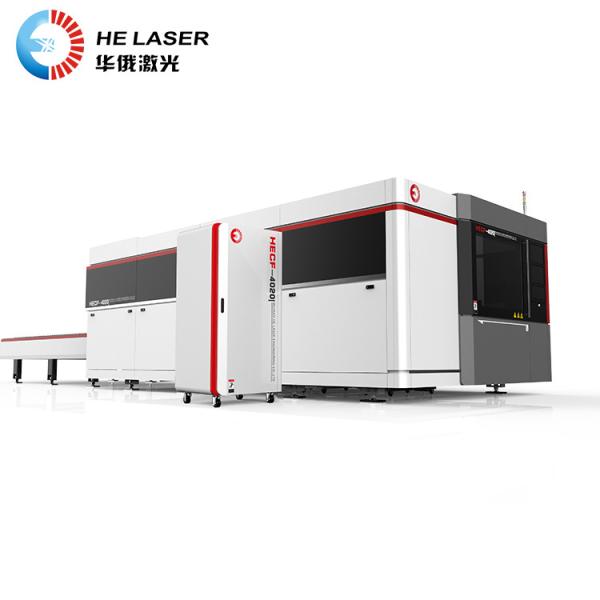 Fiber Laser Cutting Machine for Metal Raytools Laser Head 3000mm * 1500mm Table Size