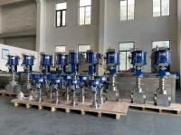 Valve cryogénique à basse température avec actionneur pneumatique linéaire