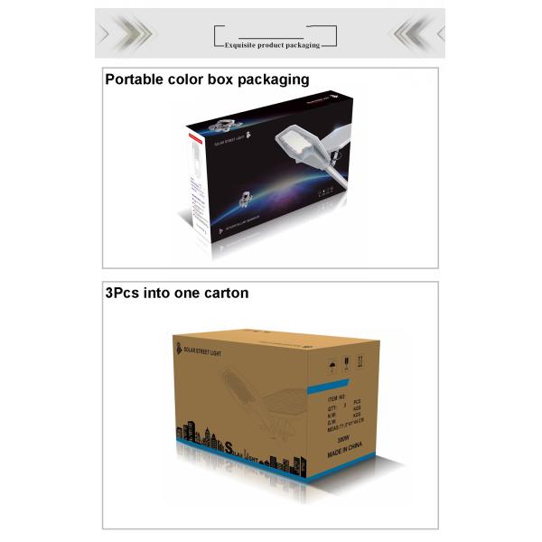 3 Years Battery IP65 Intelligent Parking Lot Lights With Aluminum Alloy 3*0.75 0.3m Line Diameter