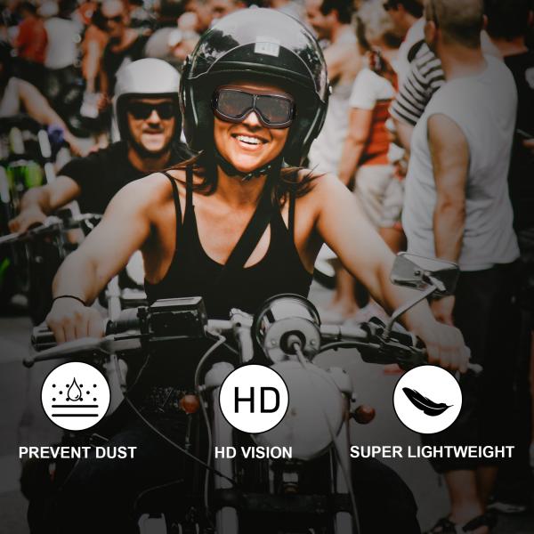 Анти- Motocross царапины участвуя в гонке изумленные взгляды пилотирует кожаный ехать скутер ATV стекел с Eyewear доказательства пыли дороги