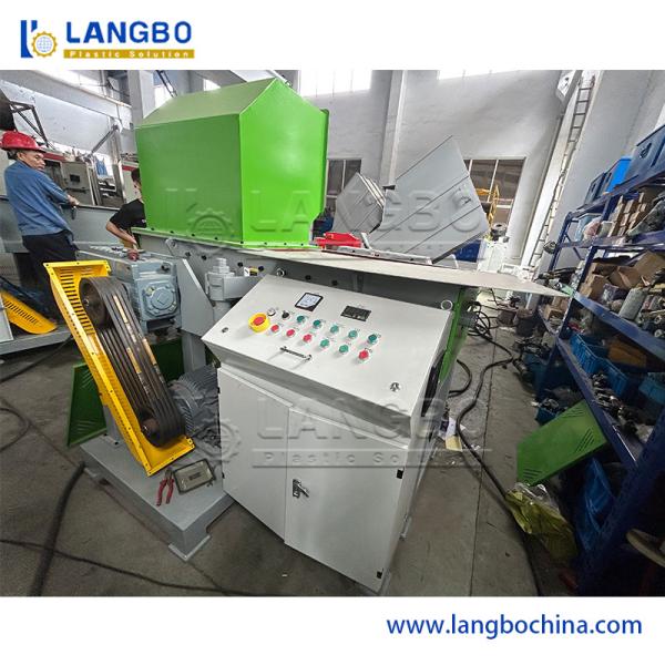Plastic Pipe Shredder Machine Replaceable Blade System For Profile Recycling