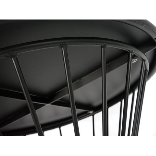 Wooden Iron Dia 70cm Bar Height Table