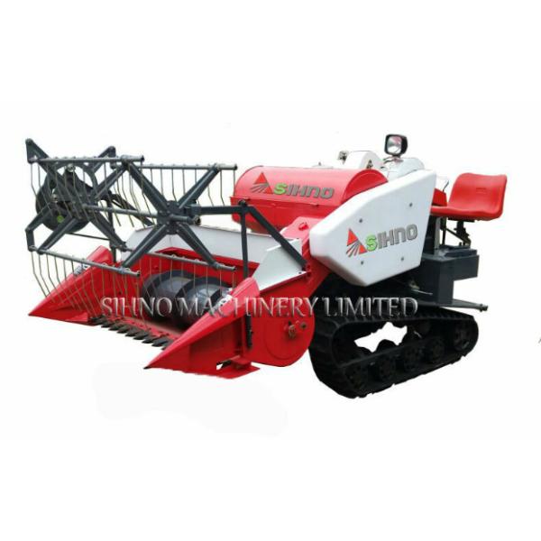 Rice and Wheat Mini Combine Harvester with 1.2m Cutting Width,
