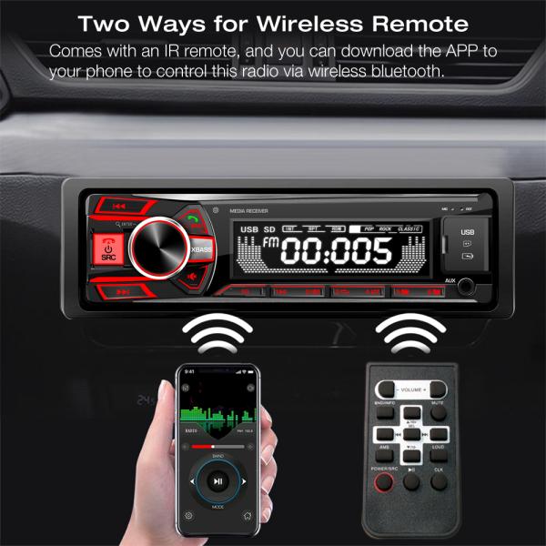 GRANDnavi 1DIN Автомобильный стереоприемник Встроенное устройство автомобильного радио цифровое BT аудио музыка стерео MP3 плеер