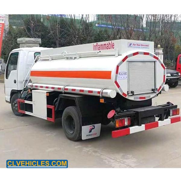 ISUZU Fuel Tanker Truck  With Hose Reel And Rollover Protection System