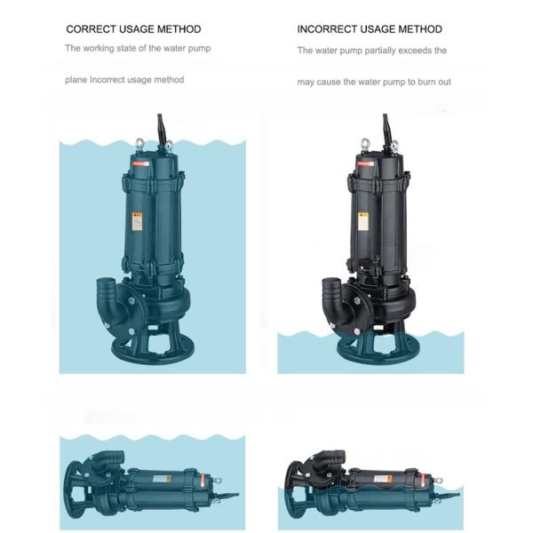Gravity Separator Electric Underwater Submersible Pump for Gold Mining Washing Plant
