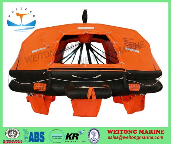 Lifesaving Rafts Solas Approved Inflatable Throw Overboard A Type Life Raft with EC CCS Certificate
