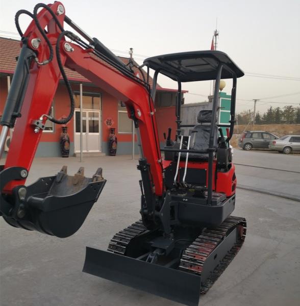 EPA mini excavator zero tail swing with Kubota engine mini digger excavator
