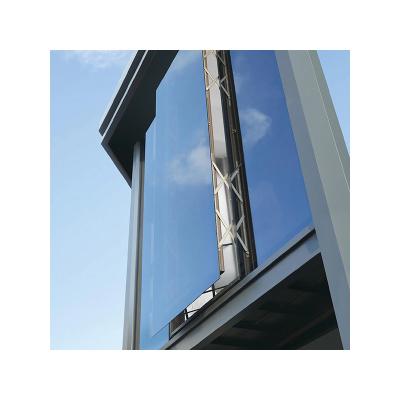 Custom Aluminum Profile Insulated Glass Wall With Push Flat Window For Modern Spaces