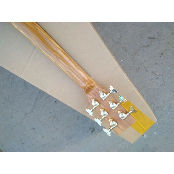 AAAA custom guitar all solid imported Olive wood Ryans style guitar customize handmade acoustic guitar