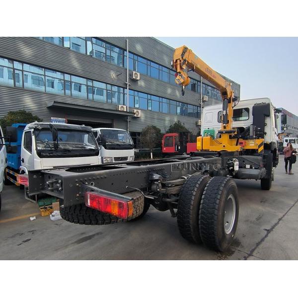 Тяжелый грузовик HOWO Дизельный грузовик 4х4 6 колесный шасси с краном высокого качества