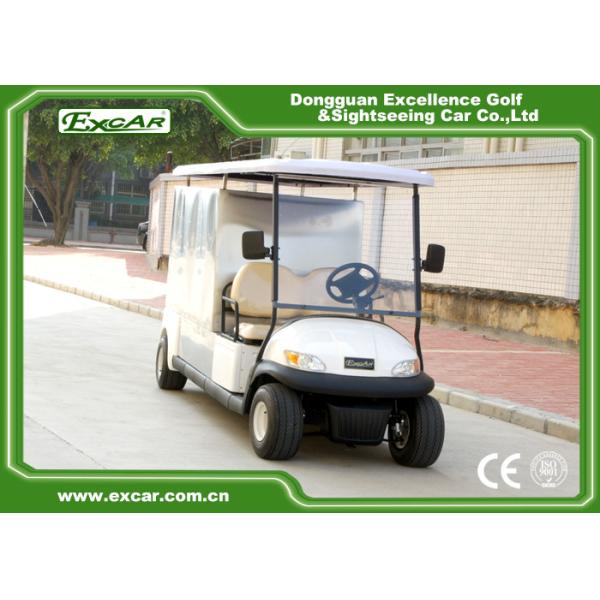 10 Inch Four Wheels Electric Golf Carts STEEL CHASSIS With 2 Seaters