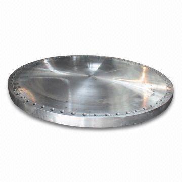 Flanges cegas de aço forjadas