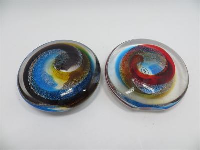 Glass paperweight,  glass ball,  glass round ball, hand made glass, home decorative glass, art glass, glass color ball