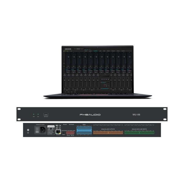 Customized Interfaces Digital DSP Audio Processor 8CH With Camera Tracking