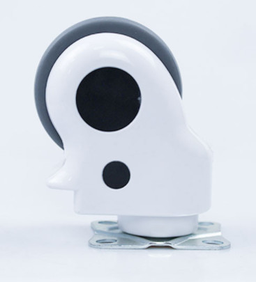 medical wheel swivel caster rubber wheels medical equipment 3 inch